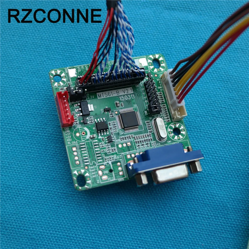 

3 шт. MT561-B плата контроллера ЖК-драйвера Бесплатная Программирование 25 джемпер 5В 1920x1200 бесплатная доставка