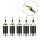 4-полюсный стерео-разъем для наушников Areyourshop 2,5 мм из углеродного волокна