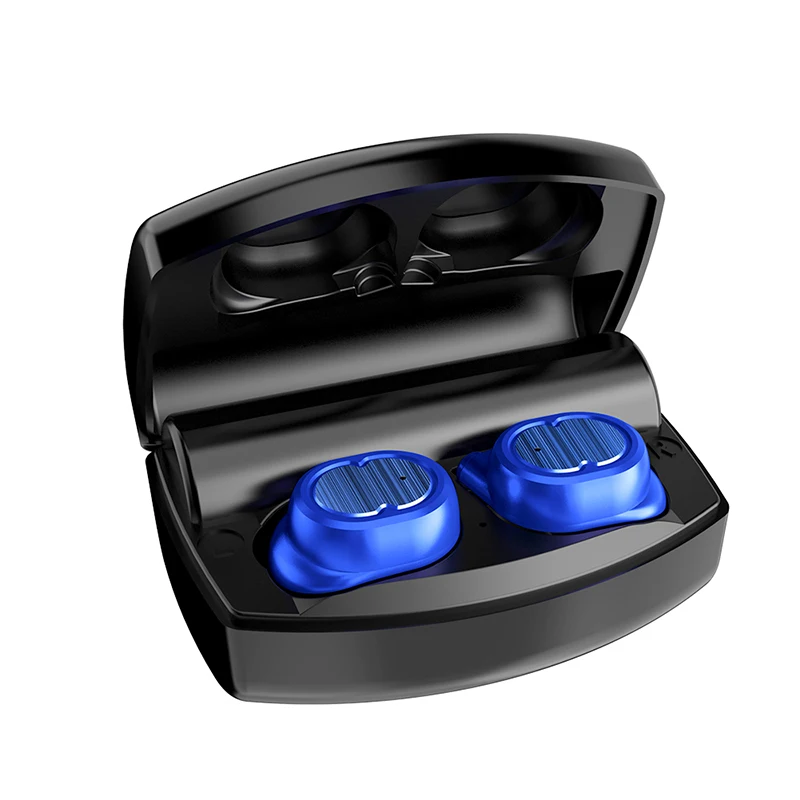 Blue Arlado TWS 8 plus, беспроводные наушники с Bluetooth 5,0, водонепроницаемые спортивные наушники, шумоподавление, стерео гарнитура для телефонов, ПК - Цвет: Blue