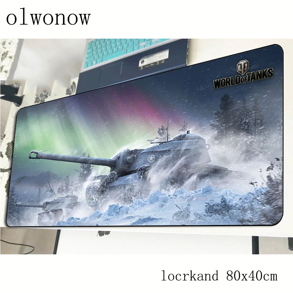 Коврик для мыши World of танки 800x400x3 мм властный игровой коврик wot компьютерный стол