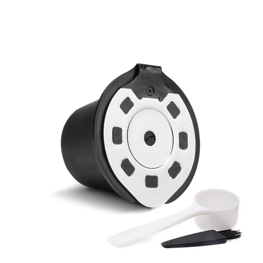 1 Plastic ICafilas многоразовые капсулы Nespresso многоразовые из нержавеющей стали и пластика фильтры для кофе эспрессо металлические кофейные чашки капсулы - Цвет: 1 Plastic