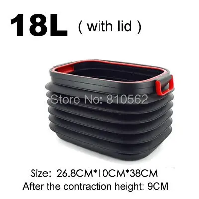 Волшебные Складные ведра для мытья автомобиля портативное ведро рыбалки чистой