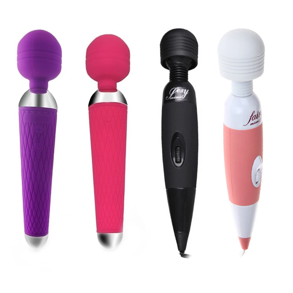 Взрослые секс игрушки для женщин вибраторы USB перезаряжаемая AV волшебная палочка