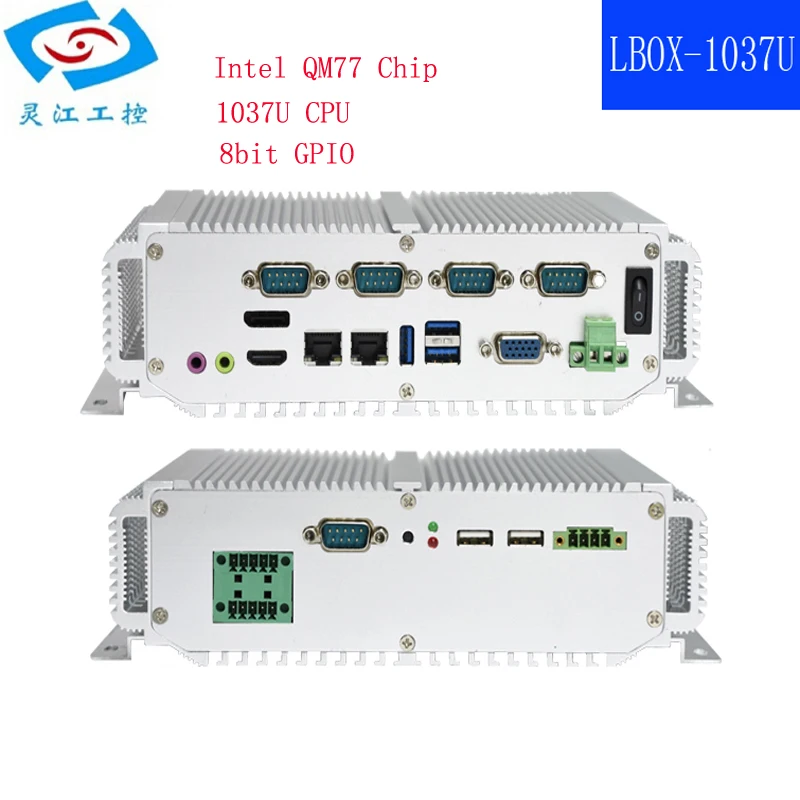 2018 горячая Распродажа безвентиляторный встроенный промышленный мини ПК с