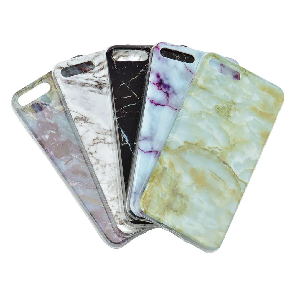 Мраморность Мягкий Уникальный Альтернативных И Привлекательный ТПУ Телефон Case