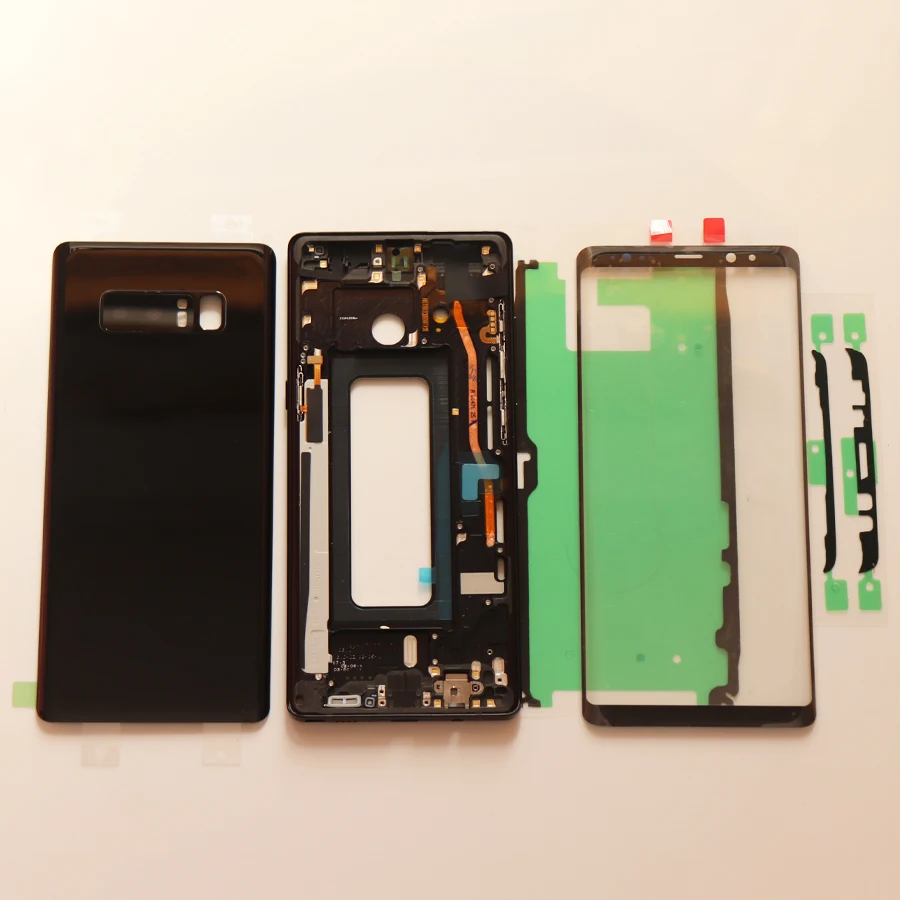 Для Samsung Galaxy Note8 Note 8 N950F N950FD N950U средняя пластина рамка корпуса + задняя крышка