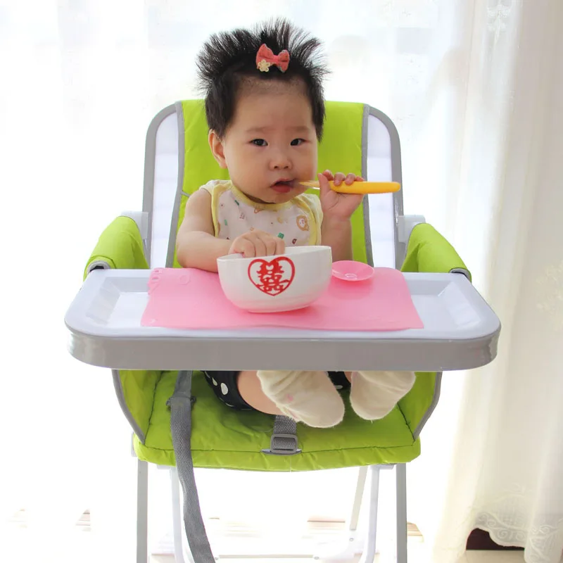 012345 детская миска для еды коврик с двумя волшебными присосками Детская тарелка