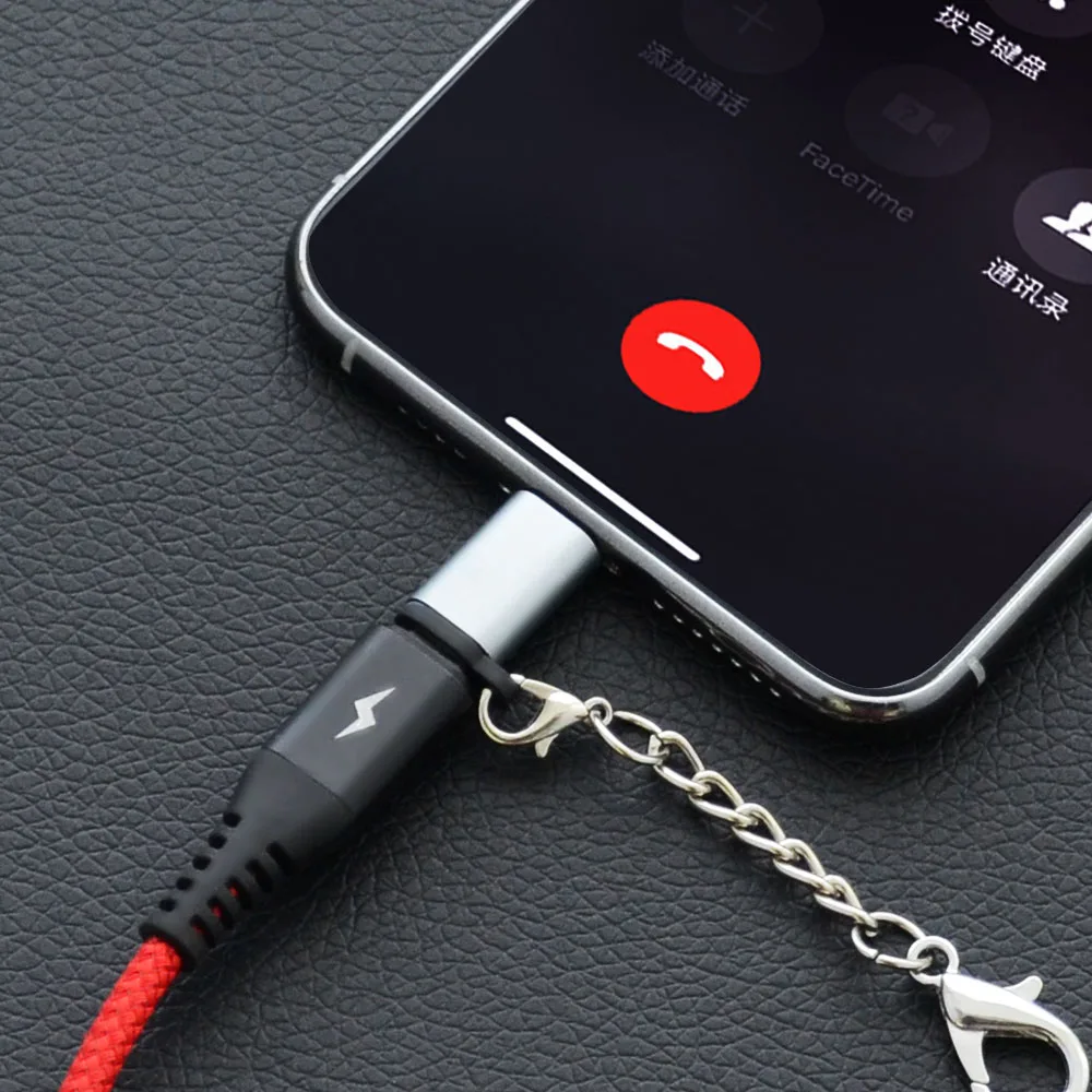 Мини-адаптер для зарядки OTG Micro USB освещения Iphone X 7 8 6 Plus XS XR MAX Синхронизация данных