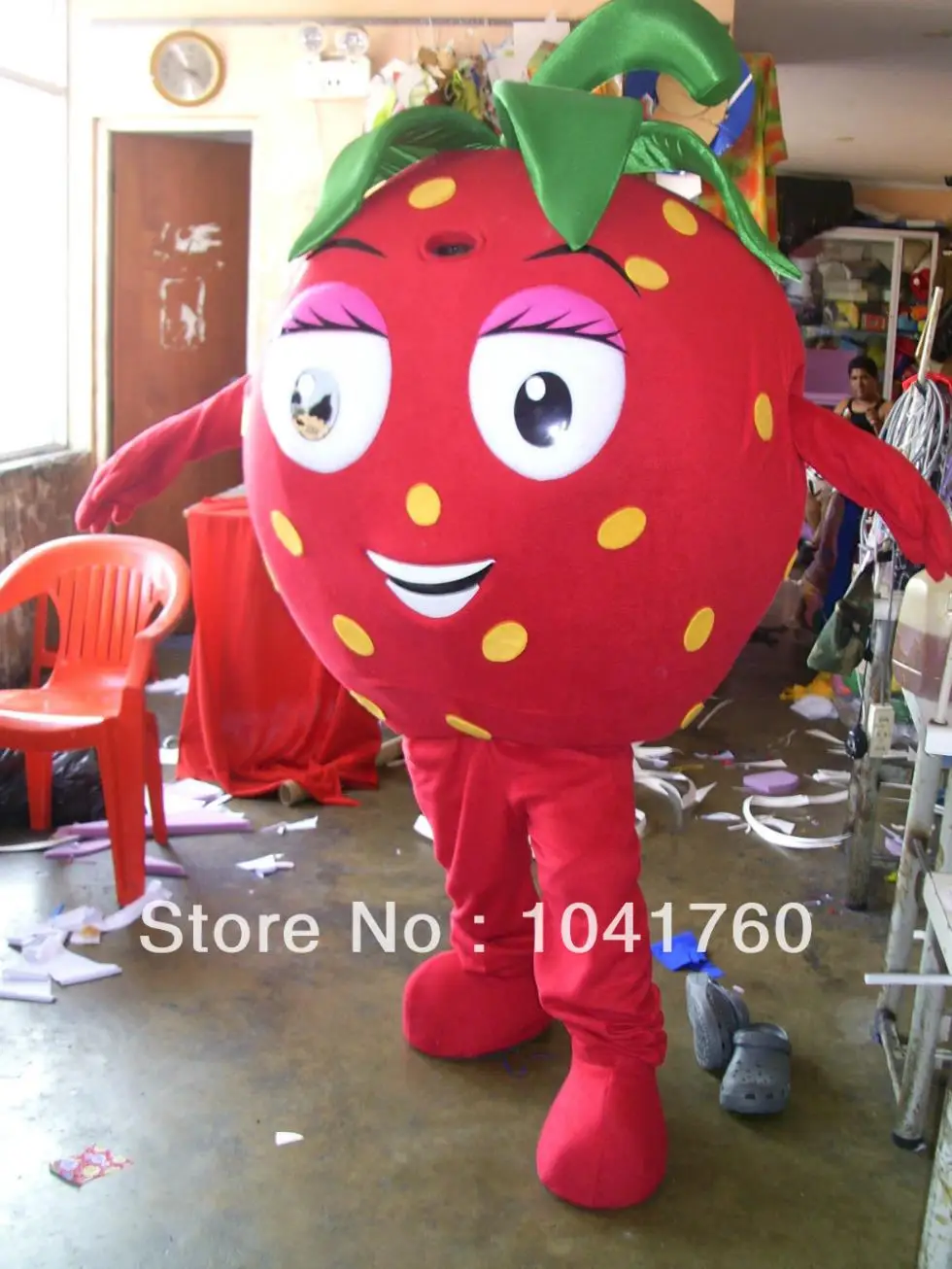 Бесплатная доставка продажа плоды клубники костюм талисмана взрослых необычные