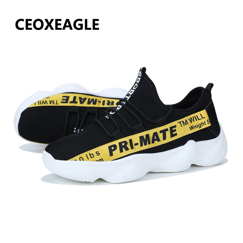 CEOXEAGLE брендовая 2018 дышащая сетчатая мягкая прогулочная сетка на шнуровке обувь