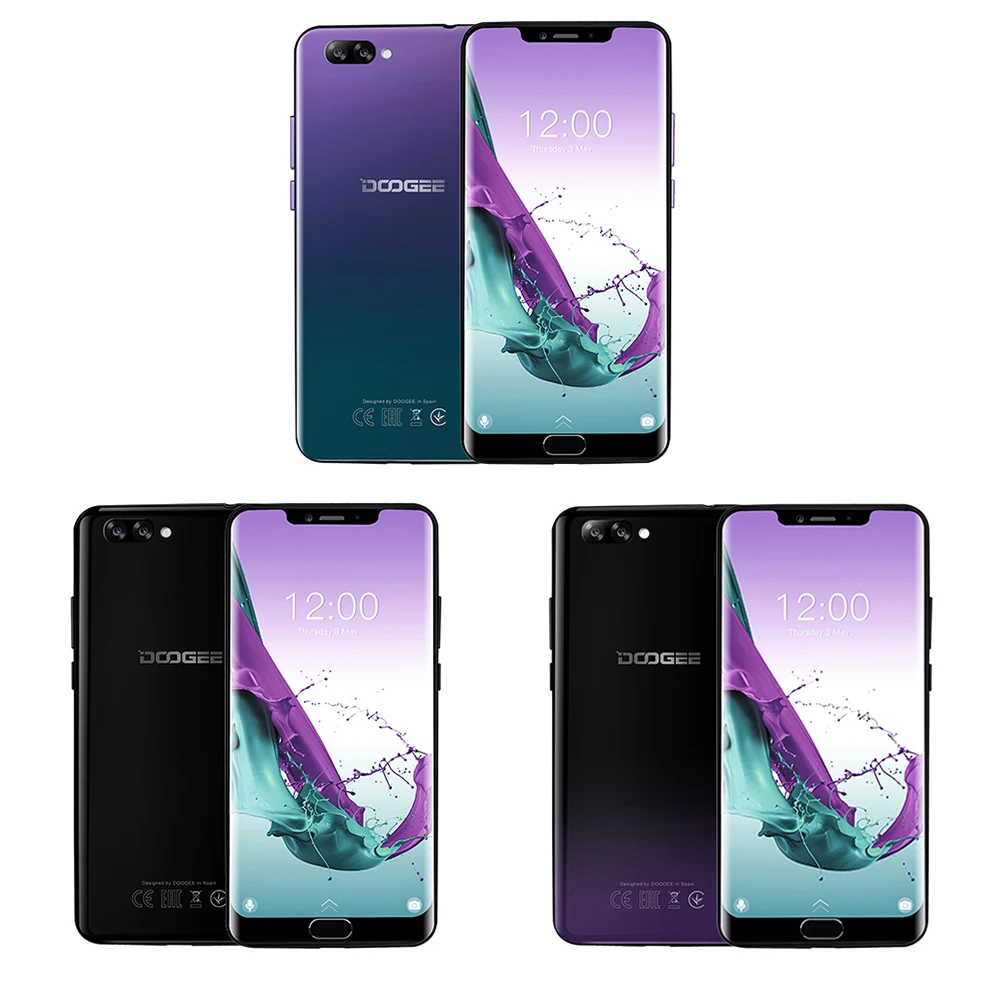 Оригинальный DOOGEE Y7 Plus 4G мобильный телефон Android 8 1 6 ГБ ОЗУ 64 Гб ПЗУ восьмиядерный