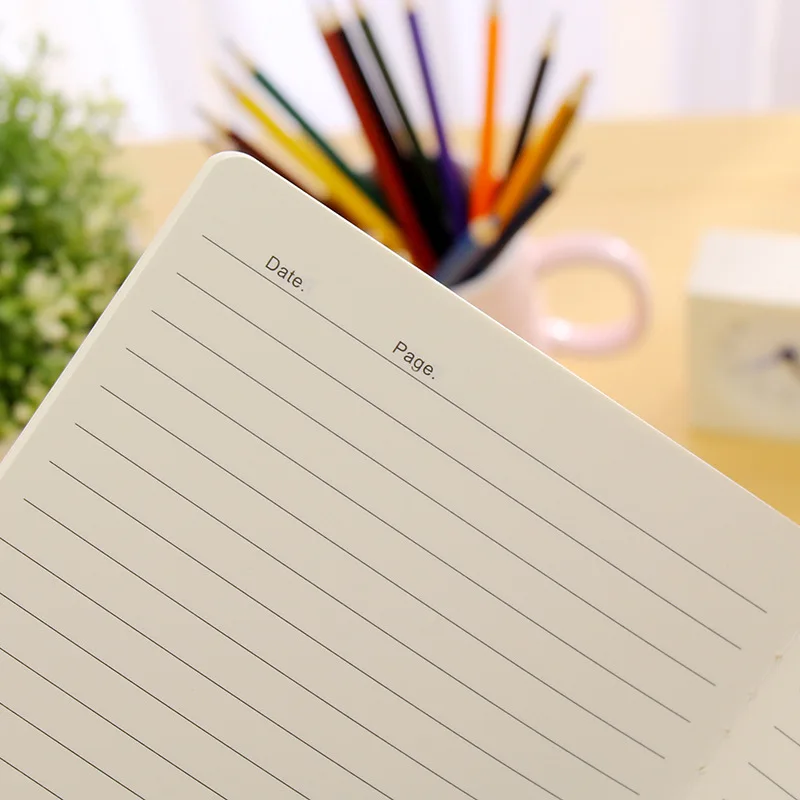 12 шт./лот молодая девушка студентка тетрадь/кабель для автомобиля-A5 дневник