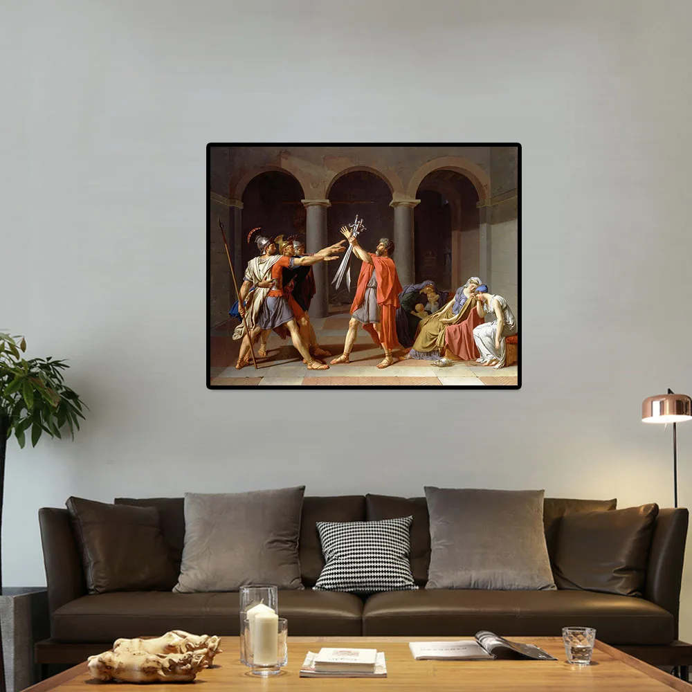 Принты и постеры на холсте с изображением поклонника оратии картина в