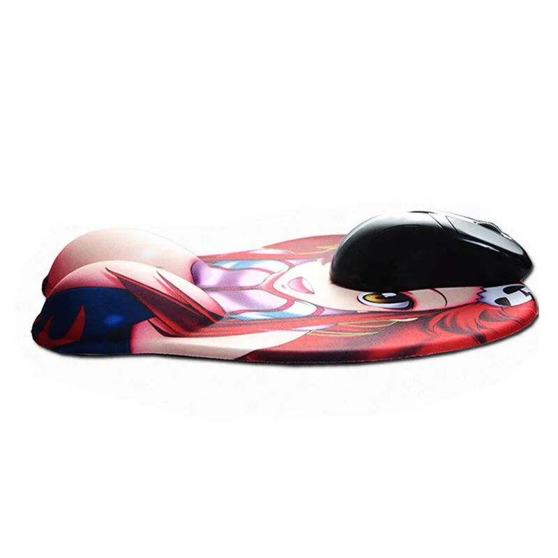 Коврик для мыши Gurren Lagann Yoko с большой мягкой грудью 3D коврик игровой сексуальным