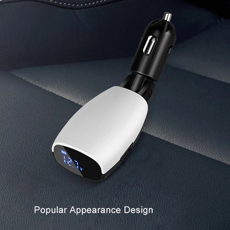 Регулируемый угол двойной usb порты 3.1A автомобильное зарядное устройство 12V 24V цифровой светодиодный вольтметр