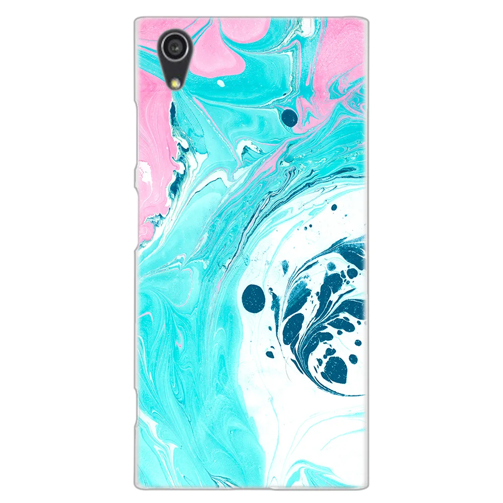 09 MLLSE цвет розовый и цвета морской волны Мрамор Модный чехол для Sony Xperia X XA XA1 XA2 плюс XA3 XZ XZ1 XZ2 XZ3 XZ4 компактный Z5 L1 L2 L3 - Цвет: 09