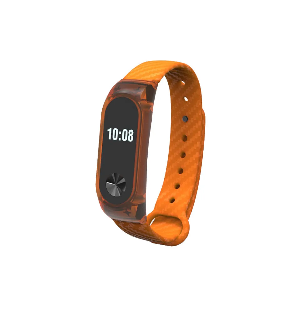2018 новый модный прозрачный браслет TPE спортивный стиль ремешок для Xiaomi Mi Band 2 Android