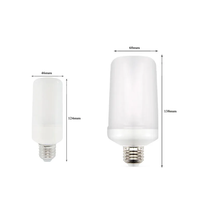E27 огнеупорные огни E14 2835SMD 7 Вт 3 режима мерцающие декоративные Рождественские