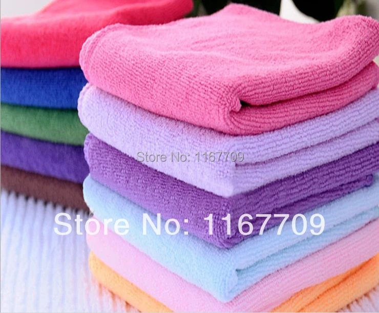 Полотенце из микрофибры 30 Х70 см 12 шт./лот|microfiber towel travel|hair towelmicrofiber |