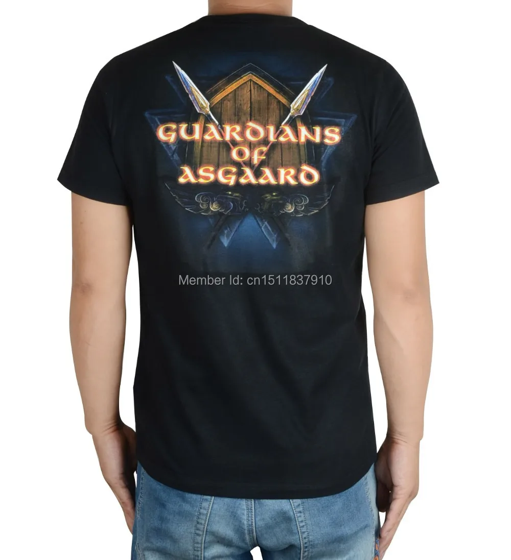 Футболка Harajuku Amon Amarth Rock camiseta Новинка 3D для фитнеса из тяжелого металла хлопка