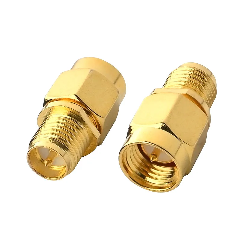2 x 2pcs 2 Pieecs RF коаксиальный SMA адаптер Комплект SMA мужской женский WiFi антенна удлинитель Разъем - Цвет: 2 x 2pcs
