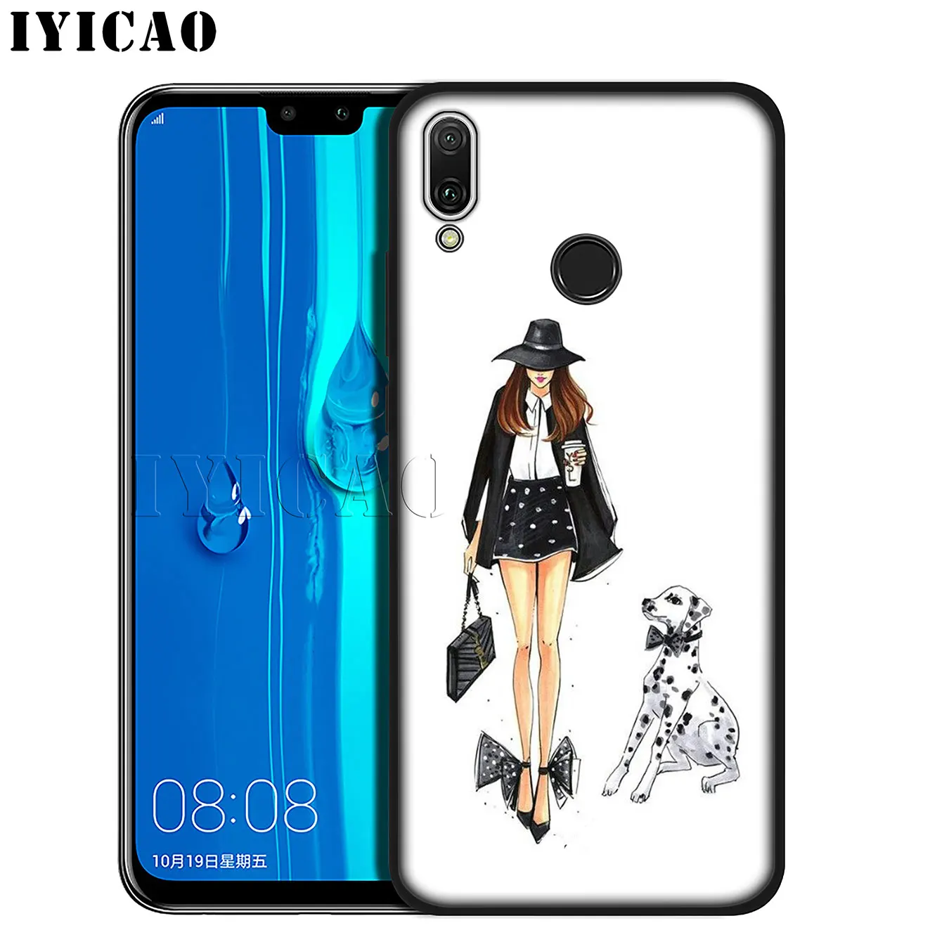 Модный тонкий мягкий чехол для мамы и дочки Huawei Mate 30 20 10 Pro Nova 5I 5T 5 4 4E 3i 3 2i Lite Smart |
