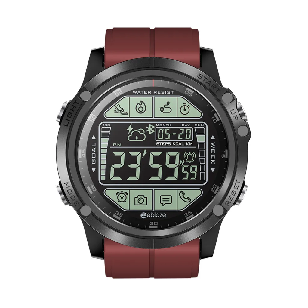 Смарт-часы Zeblaze VIBE3S 1,24 дюймов Дисплей Смарт-часы водонепроницаемые спортивные для IOS/Android mx дропшиппинг