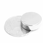 100 шт. Сильный круглый диаметр 20 мм x 6 мм N35 редкоземельный неодимовый магнит художественное ремесло холодильник 20x6 мм