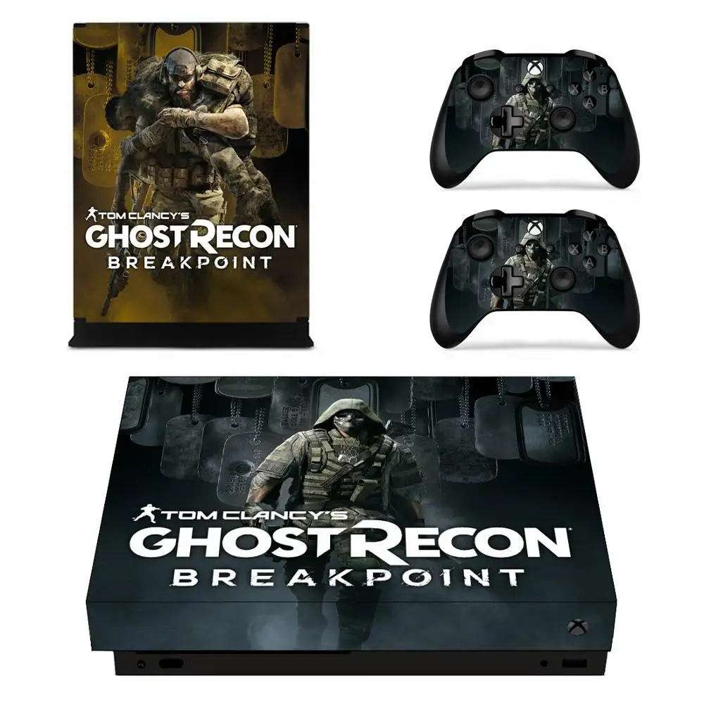 Наклейка с изображением привидения Тома ксанси для консоли Xbox One X и 2