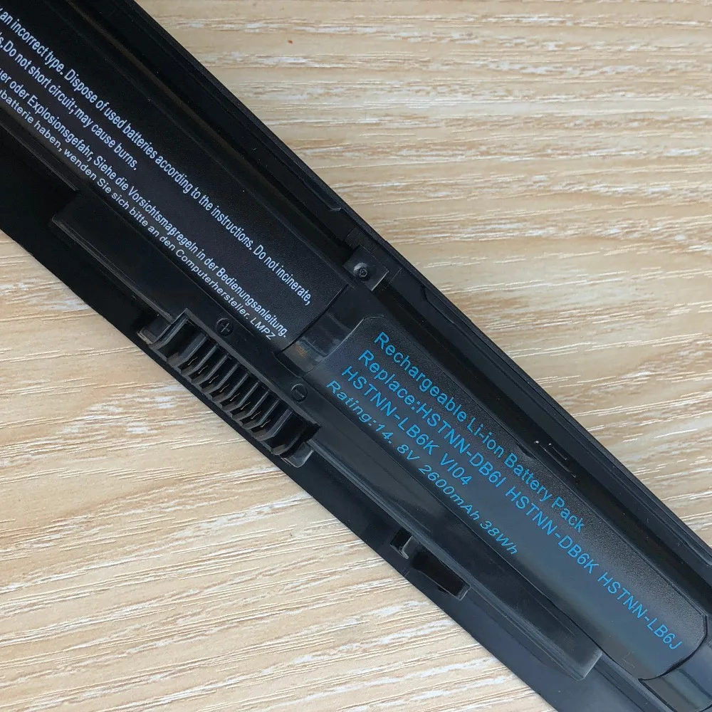 VI04 756743-001 аккумулятор большой емкости Батарея для hp павильон 15-P084no 17 Тетрадь ПК HSTNN-DB6I HSTNN-DB6K HSTNN-LB6J TPN-Q141 TPN-Q142