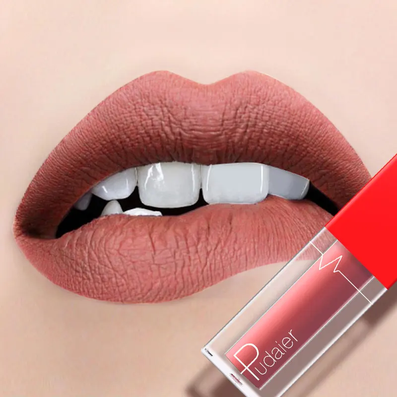 Матовый оттеночный блеск для губ глянцевый блеск Brillo de Labios помада нюдовая бархатная румяна Levres Liquide коврик сексуальная красота антипригарная чашка - Цвет: Color 02