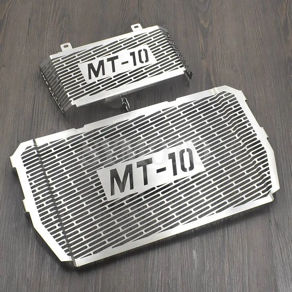For Yamaha MT-10 2016-2017 MT 10 MT10 16 17 Motorcycle Stainless steel Radiator Grille Guard Protector Cover