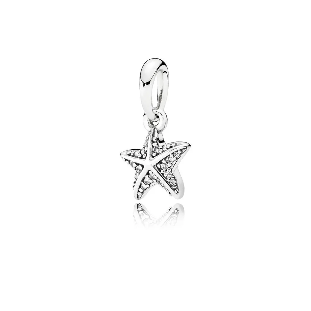 Silver Beads Charms Diy Flower Heart Pendant For Women Necklace Original Pandora Leather Bracelets Jewelry | Украшения и