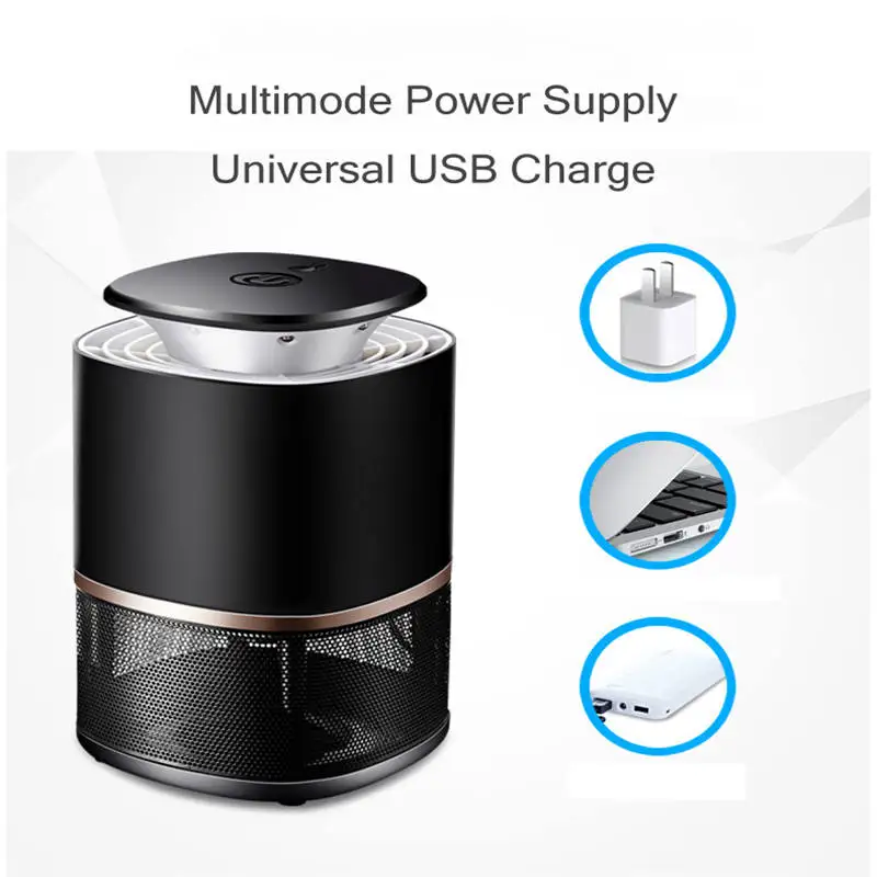 CLAITE DC5V 3 Вт электронный УФ светильник убийца комаров лампа умный переключатель