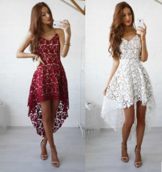 

Sexy White Lace Party Summer Style Dress Fashion Blouses 2022 Cheap Vintage Clothes For Women Female Clothing Harajuku Kawaii