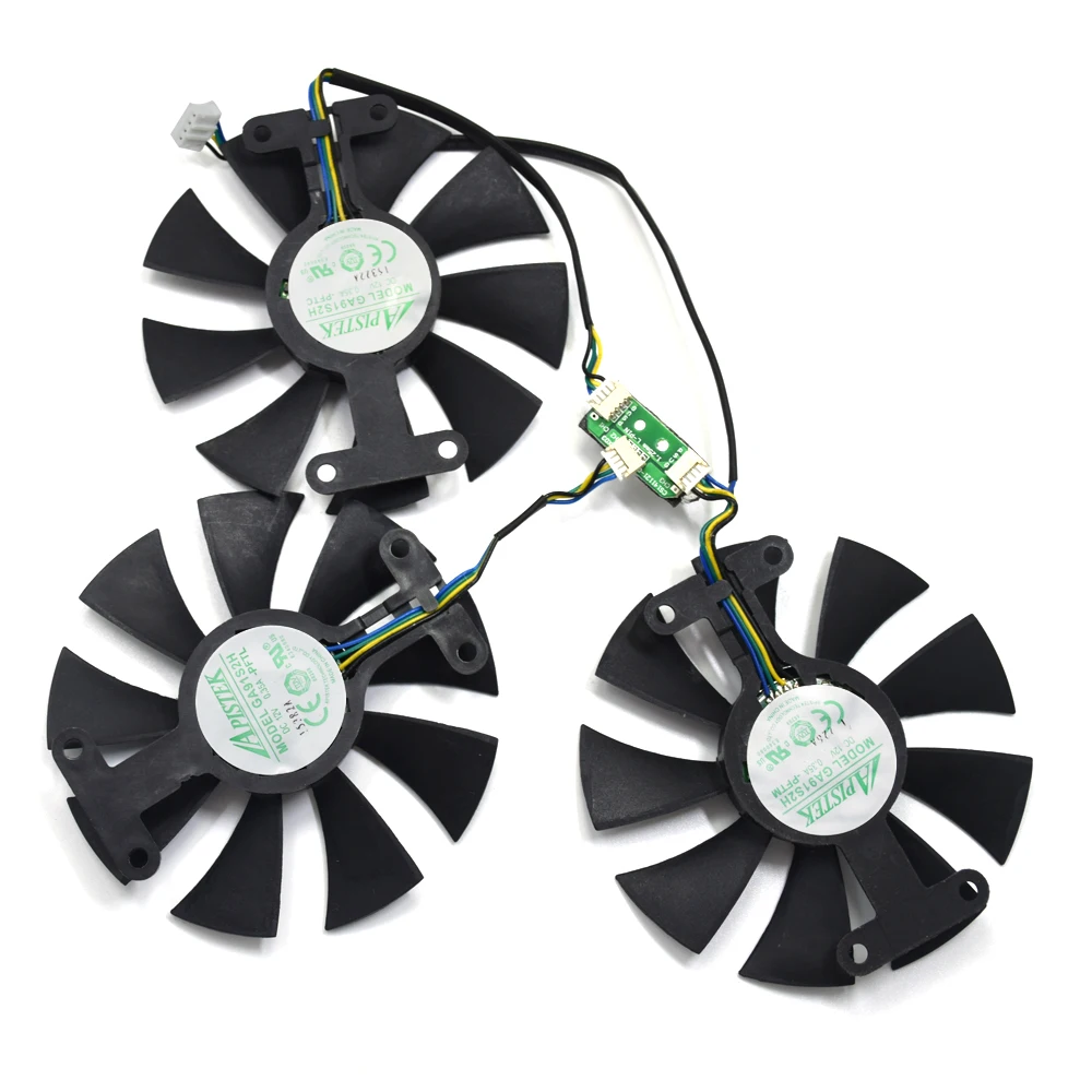 Оригинальный вентилятор охлаждения для ПК GA91S2H 87 мм ZOTAC GeForce GTX 980TI AMP 6 ГБ GTX980Ti