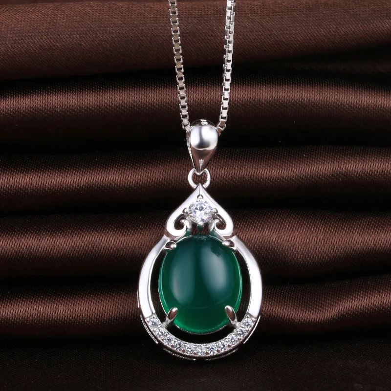 925 Серебряные ювелирные изделия оптовая продажа Циркон зеленый природных