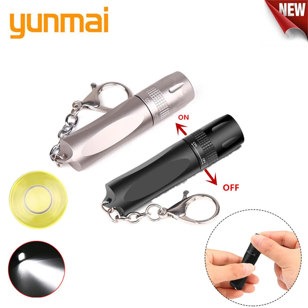 

Портативная мини-ручка YUNMAI, 2019, T6, 2000 лм, светодиодный фонарик, карманный фонарь, водонепроницаемый фонарь на батарейках AA, мощный светодиодн...