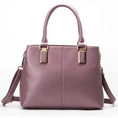 Purple Новые роскошные сумки из натуральной кожи, женские маленькие сумки, модные сумки через плечо для женщин, Повседневная сумка-мессенджер - Цвет: Purple