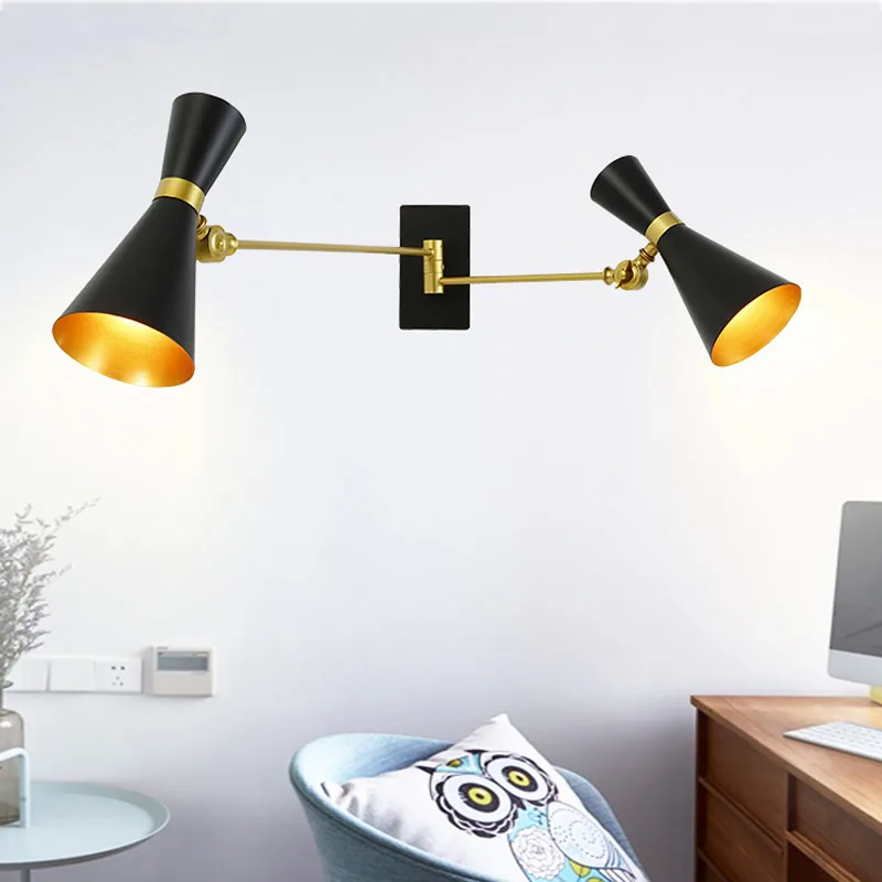 Современная Регулируемая настенная лампа современные настенные светильники бра