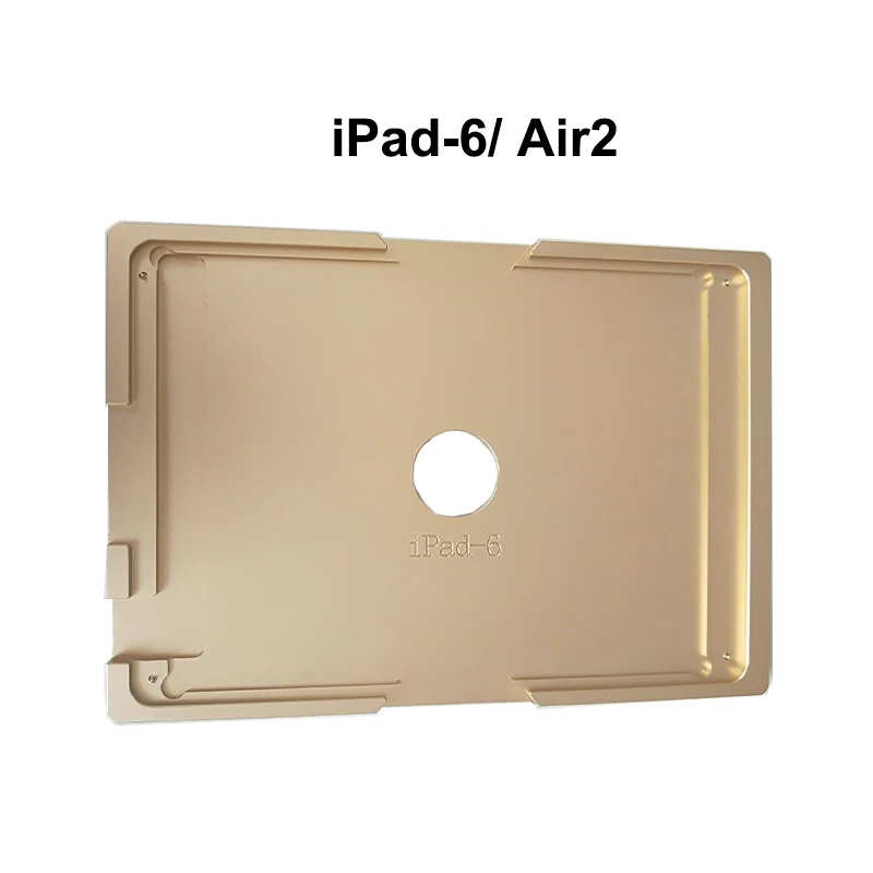 Алюминиевый сплав Выравнивающая форма lcd клей ОСА Выравнивание Плесень Для iPad mini/iPad 6/iPad pro 12,9/10,5/9,7 - Цвет: Красный