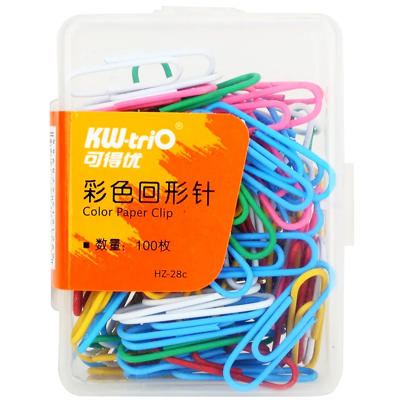 100 шт. классические зажимы закладка для бумаги офисные принадлежности школьные