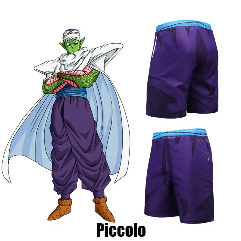 Dragon Ball NARUTO Quick Dry Swimming Shorts For Men Anime Swimwear Man Summer Bathing Beach Wear Surf Boxer Brie Swim Trunks