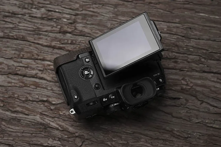 Полусумка для камеры Fuji X-H1 XH1 Mr.Stone натуральная кожа ручная работа боди