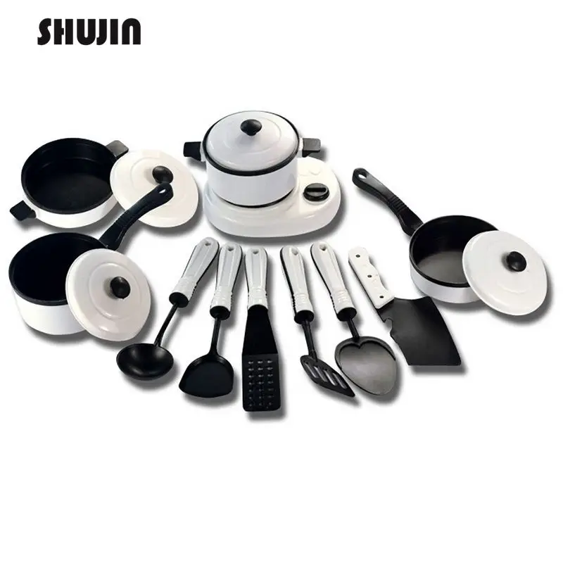 Shujin 11 шт./компл. кукла аксессуары DIY игровой домик мини моделирование посуда для
