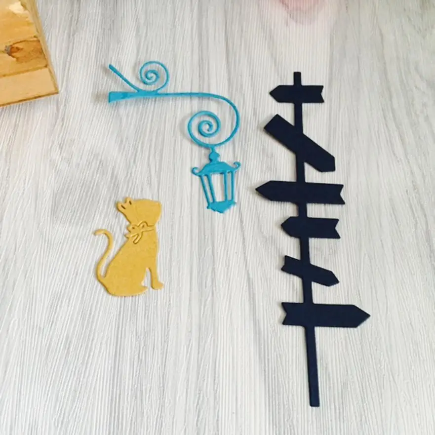 Вырубные штампы 2020 рождественский цветок сердце металлическая фотобумага