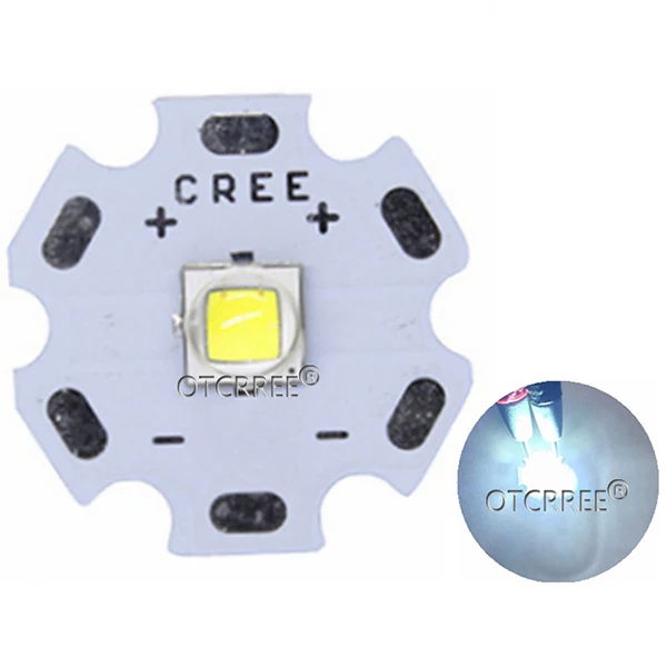 Neutral White 4500K 5 шт. CREE XML2 светодиодный XM-L2 T6 U2 10 Вт белый нейтральный белый теплый белый высокой мощности Светодиодный излучатель с 12 мм 14 мм 16 мм 20 мм PCB для DIY - Испускаемый цвет: Neutral White 4500K