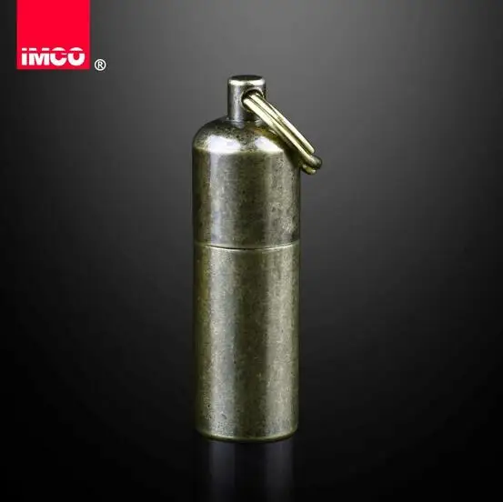 Аутентичная австрийская зажигалка IMCO керосиновая миниатюрная топливная медная