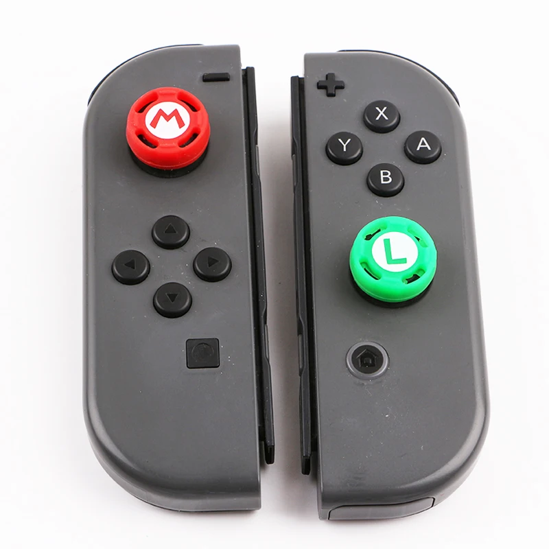 2 пары силиконовых аналоговых колпачков для стиков Nintendo Switch NS JoyCon | Электроника