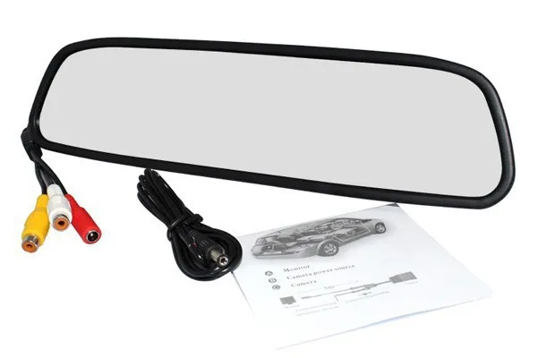 vision view /video Car Parking Sensor 5 Inch Lcd Monitor 2ch Video Input 800*480+4 X Backup Sensors+1 Rearview Camera |